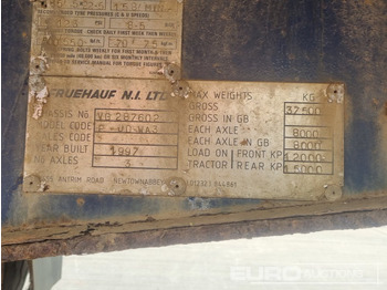 Curtainsider semi-trailer FRUEHAUF