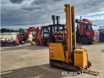 Forklift Jungheinrich Electric Side Loader Forklift, 3 Stage Free Lift Mast, Forks, Charger: picture 3