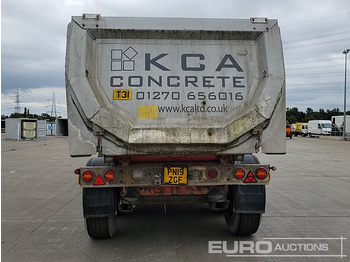Tipper semi-trailer Kel-berg Tri Axle Bulk Tipping Trailer, Aluminium Body, Tail Gate: picture 4