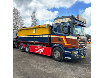 Tipper, Crane truck Scania P,G,R-serien R520: picture 2