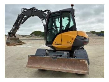 Wheel excavator MECALAC