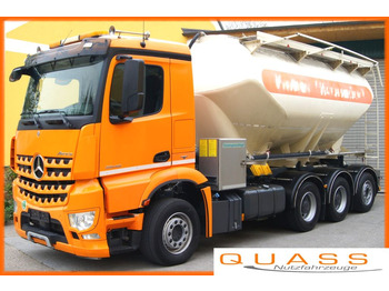 Tank truck Mercedes-Benz AROCS 3545  8x4 ENA/Baustoff - SILO 20 m³/Euro 6: picture 1