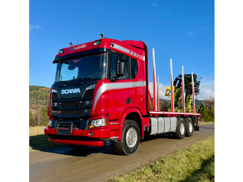 Logging truck SCANIA R 520