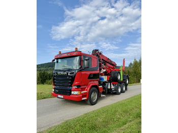 Logging truck SCANIA R 580
