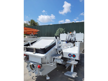 New Concrete pump truck MERCEDES-BENZ New BMS BLP 14-09 on chassis: picture 5