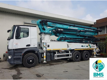New Concrete pump truck Mercedes-Benz 3343 P: picture 3