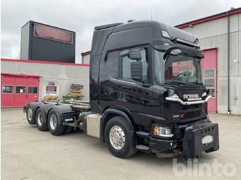 Hook lift truck SCANIA