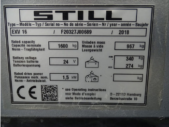 Stacker Still EXV-16: picture 5