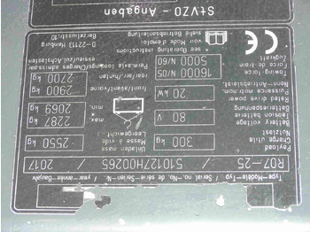 Tow tractor Still R07-25: picture 5