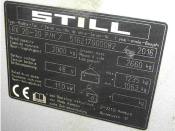Electric forklift Still RX20-20P/H: picture 5