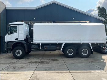 New Curtainsider truck Mercedes-Benz Arocs 3340 A 6x6 Cargo Truck: picture 2