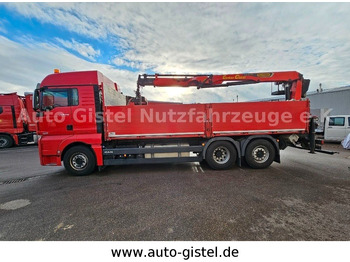 Dropside/ Flatbed truck, Crane truck MAN MAN TGX 26.540 6x2LL Palfinger 20.501 L *Motor  Neu: picture 3