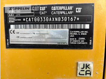 Crawler excavator Cat 330-07: picture 2 Crawler excavator Cat 330-07: picture 2