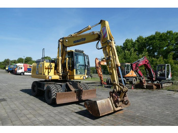Wheel excavator KOMATSU PW140