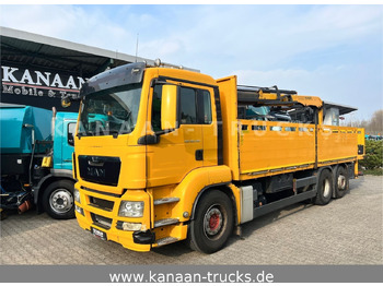 Crane truck MAN 26.440 TGS Baustoff Palfinger 15001L   EURO 5: picture 2