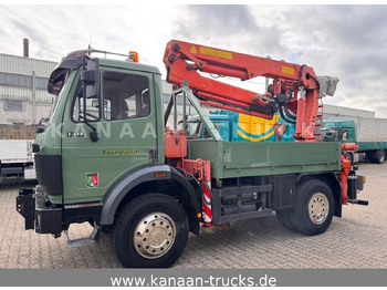 Crane truck Mercedes-Benz 1417 AK Allrad Palfinger Montagekran 17,7m 64TKM: picture 4