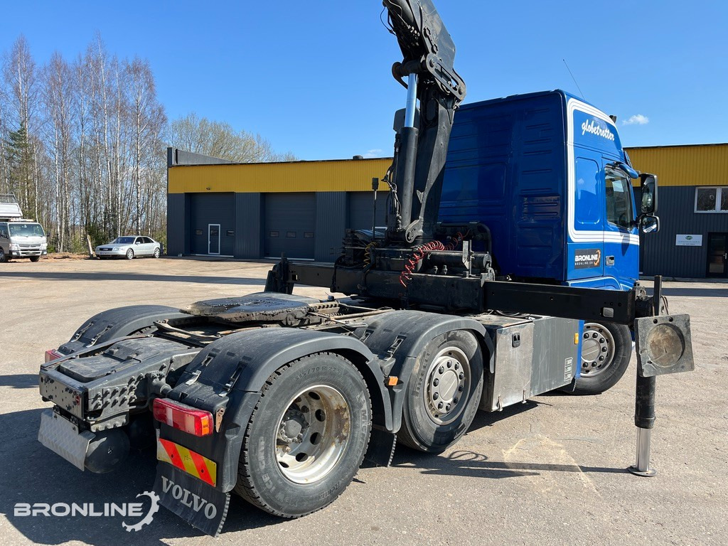 2008 VOLVO FM440 6x2+HIAB Crane+Platform trailer - Tractor unit, Dropside/ Flatbed semi-trailer: picture 5 2008 VOLVO FM440 6x2+HIAB Crane+Platform trailer - Tractor unit, Dropside/ Flatbed semi-trailer: picture 5