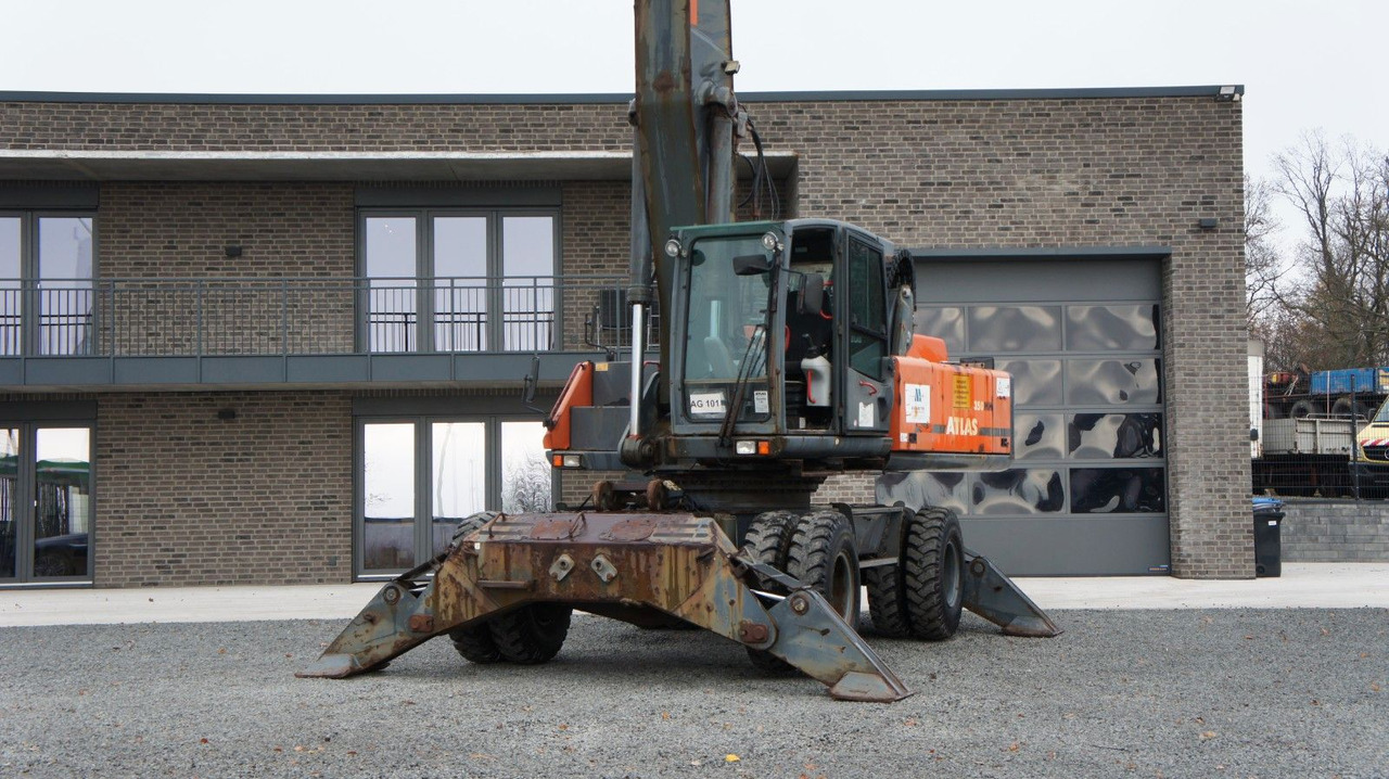 Atlas 350 MH Mobilbagger Umschlagbagger Pratzen - Wheel excavator: picture 2 Atlas 350 MH Mobilbagger Umschlagbagger Pratzen - Wheel excavator: picture 2