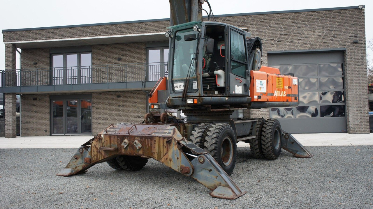 Atlas 350 MH Mobilbagger Umschlagbagger Pratzen - Wheel excavator: picture 3 Atlas 350 MH Mobilbagger Umschlagbagger Pratzen - Wheel excavator: picture 3