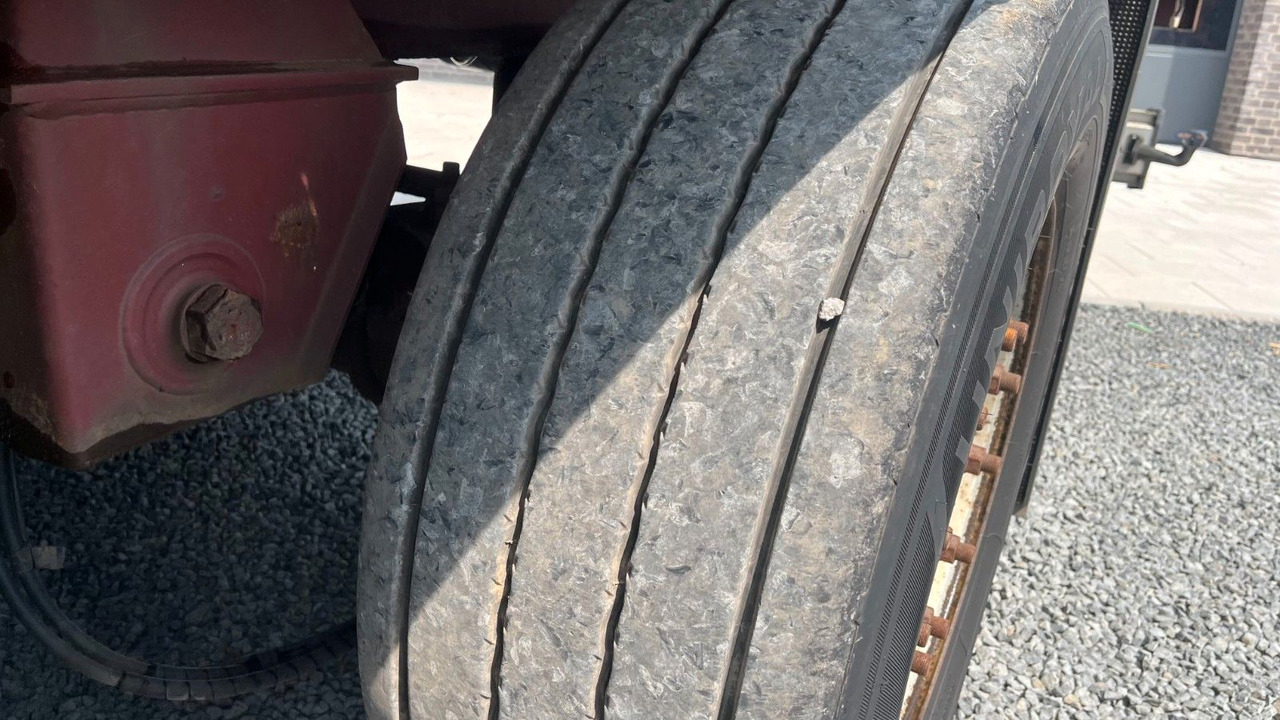 Dropside/ Flatbed semi-trailer Cardi Plattform Auflieger Twistlock Lenkachse: picture 10