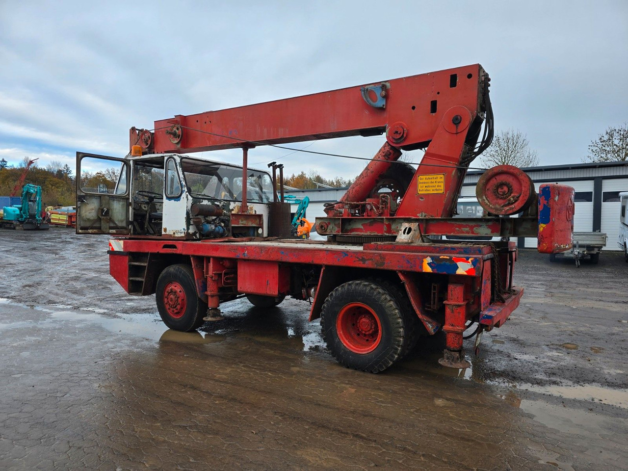 Krupp Kranbau WHV 15 GMT Kran Mobilkran - Crane truck: picture 2 Krupp Kranbau WHV 15 GMT Kran Mobilkran - Crane truck: picture 2