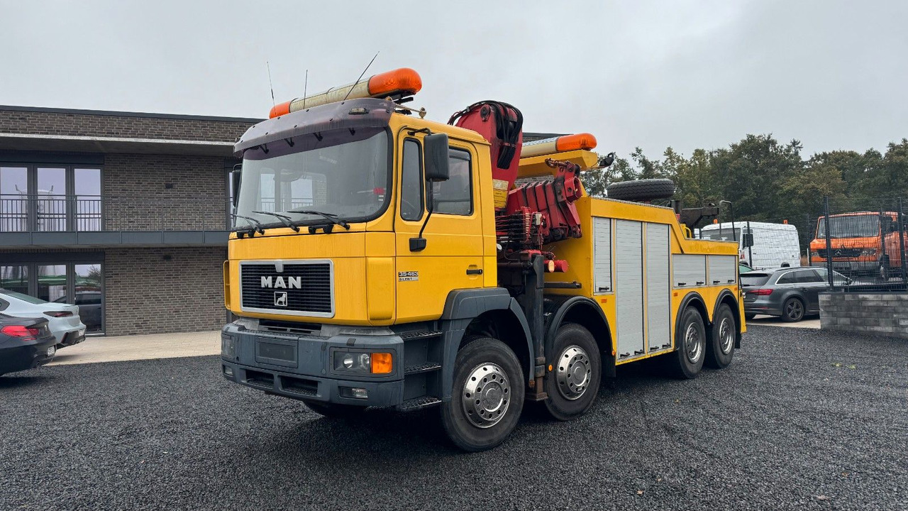 MAN 35.463 Abschleppwagen Kran LKW Berger Wilk WR25 - Tow truck: picture 2 MAN 35.463 Abschleppwagen Kran LKW Berger Wilk WR25 - Tow truck: picture 2