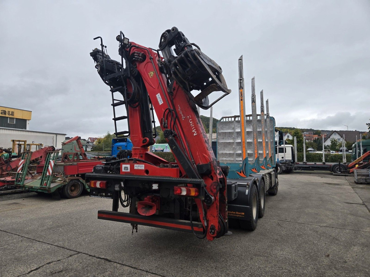 Mercedes-Benz Arocs 2651 Holztransporter Blatt Blatt Kran - Logging truck, Crane truck: picture 3 Mercedes-Benz Arocs 2651 Holztransporter Blatt Blatt Kran - Logging truck, Crane truck: picture 3