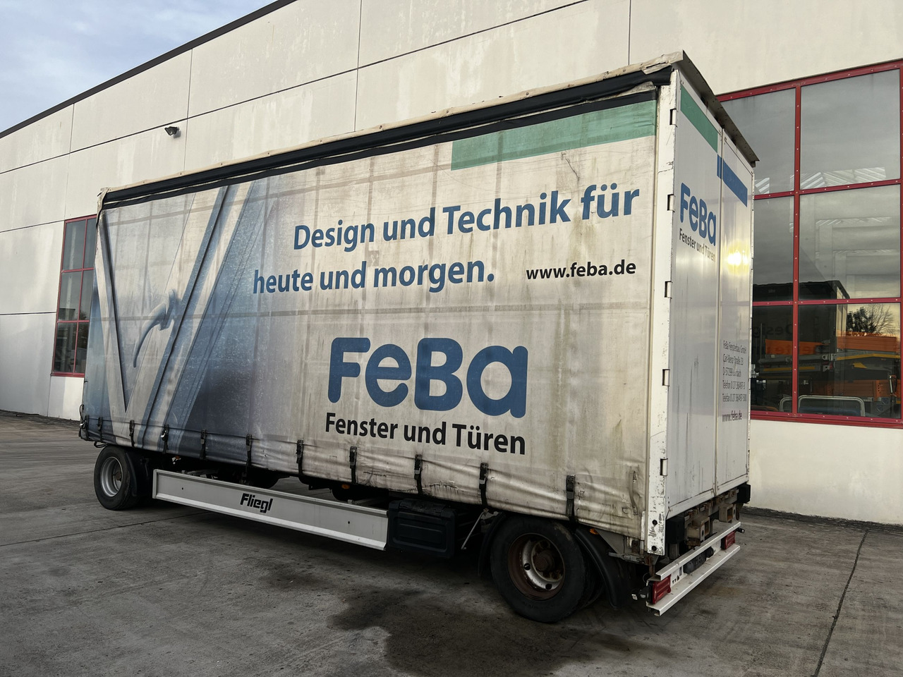 Fliegl ZPS180 2 Achs Jumbo-Planenanhänger - Curtainsider trailer: picture 3 Fliegl ZPS180 2 Achs Jumbo-Planenanhänger - Curtainsider trailer: picture 3