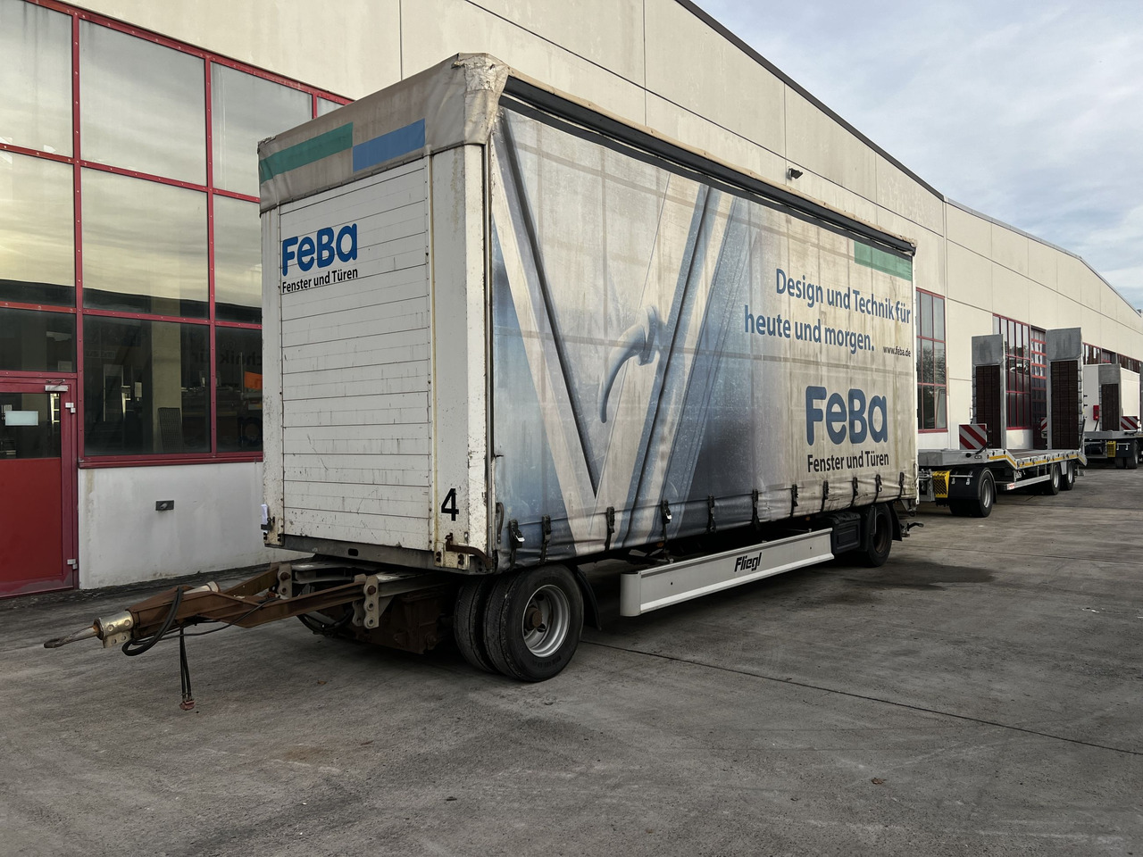 Fliegl ZPS180 2 Achs Jumbo-Planenanhänger - Curtainsider trailer: picture 2 Fliegl ZPS180 2 Achs Jumbo-Planenanhänger - Curtainsider trailer: picture 2