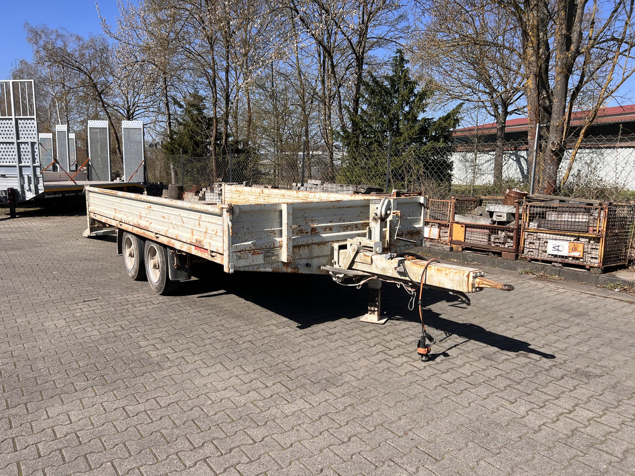 HIRTH TT Tandemtieflader - Low loader trailer: picture 4 HIRTH TT Tandemtieflader - Low loader trailer: picture 4