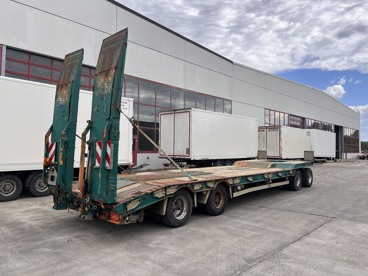 Humbaur HTD 409525-4A 4 Achs Tiefladeranhänger, kein Müller Mitteltal - Low loader trailer: picture 3 Humbaur HTD 409525-4A 4 Achs Tiefladeranhänger, kein Müller Mitteltal - Low loader trailer: picture 3