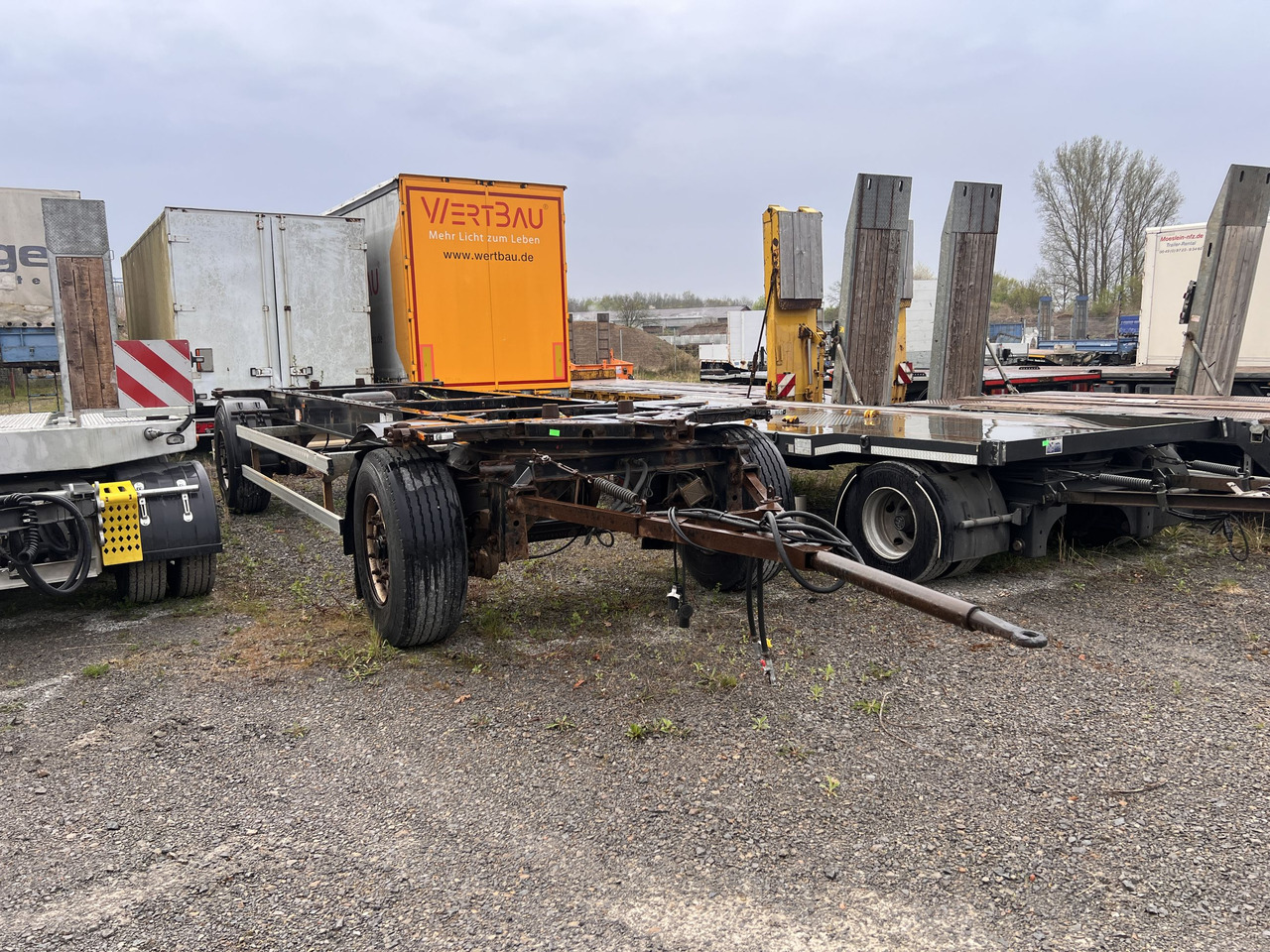 KRONE DB07CLNF 2 Achs Wechselanhänger BDF - Container transporter/ Swap body trailer: picture 3 KRONE DB07CLNF 2 Achs Wechselanhänger BDF - Container transporter/ Swap body trailer: picture 3