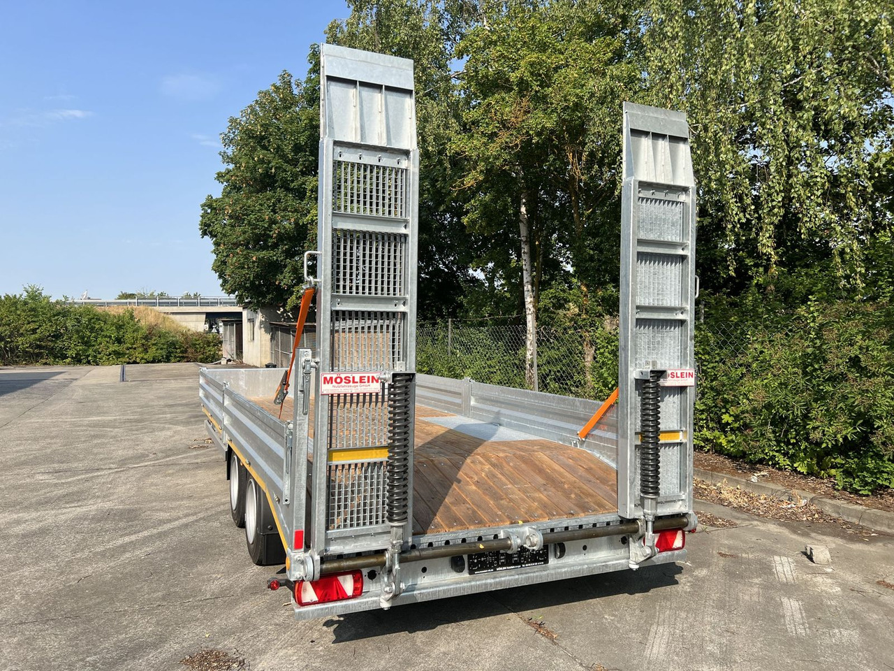 Low loader trailer Möslein  14,4 t Tandemtieflader, 7,20 m langNeufahrzeug: picture 6