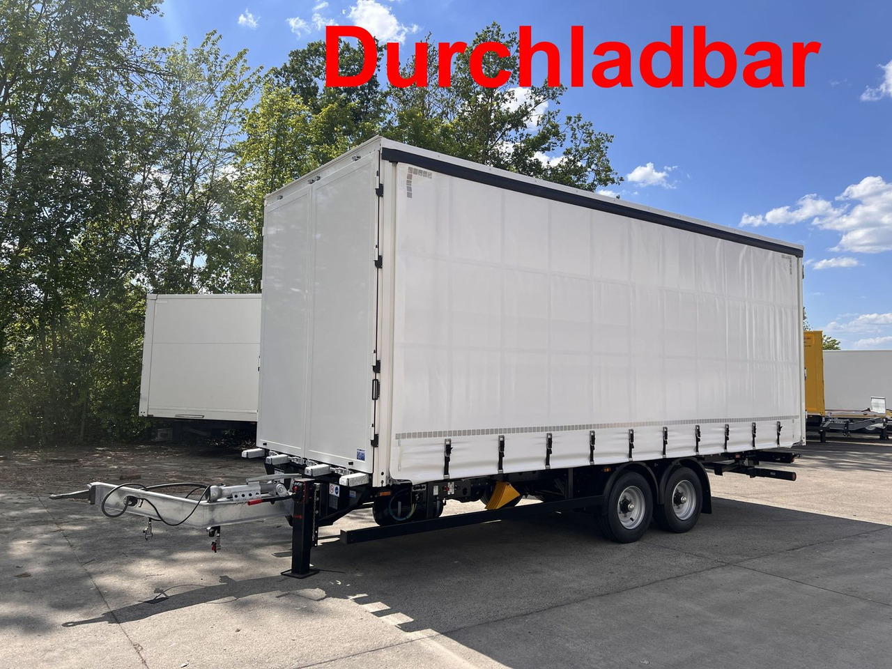 Möslein NEUER Tandem- Planenanhänger Durchladbar - Curtainsider truck: picture 1 Möslein NEUER Tandem- Planenanhänger Durchladbar - Curtainsider truck: picture 1