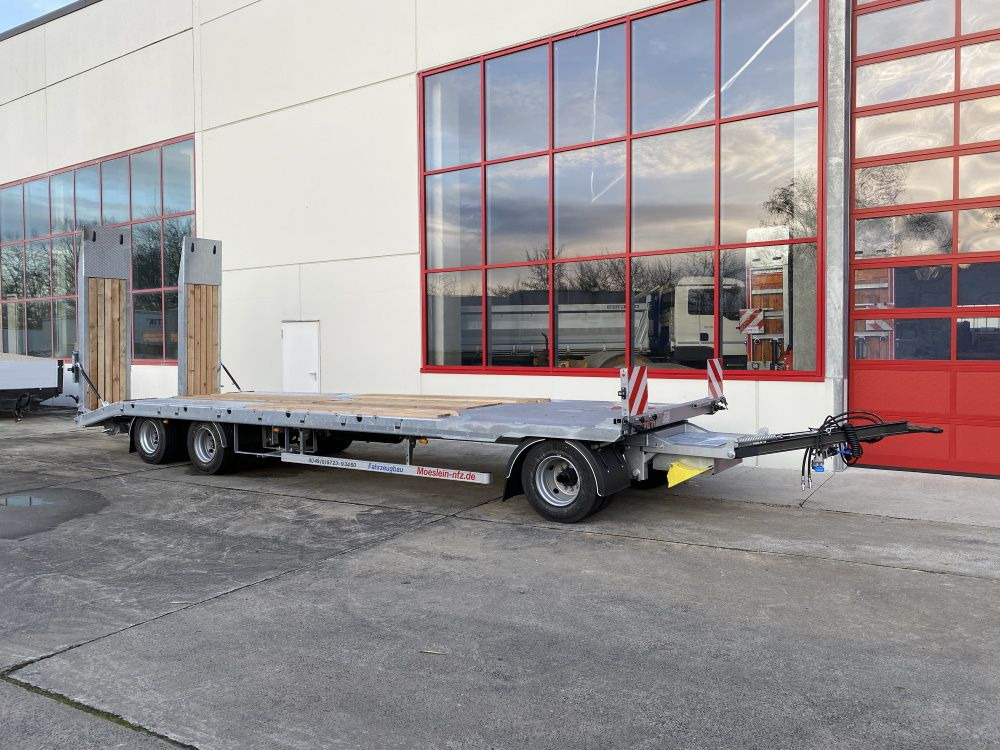 Möslein T 3-9,20 F Blatt 3 Achs Tieflader mit gerader Ladefläche 9 m, Neufahrzeug - Low loader trailer: picture 4 Möslein T 3-9,20 F Blatt 3 Achs Tieflader mit gerader Ladefläche 9 m, Neufahrzeug - Low loader trailer: picture 4