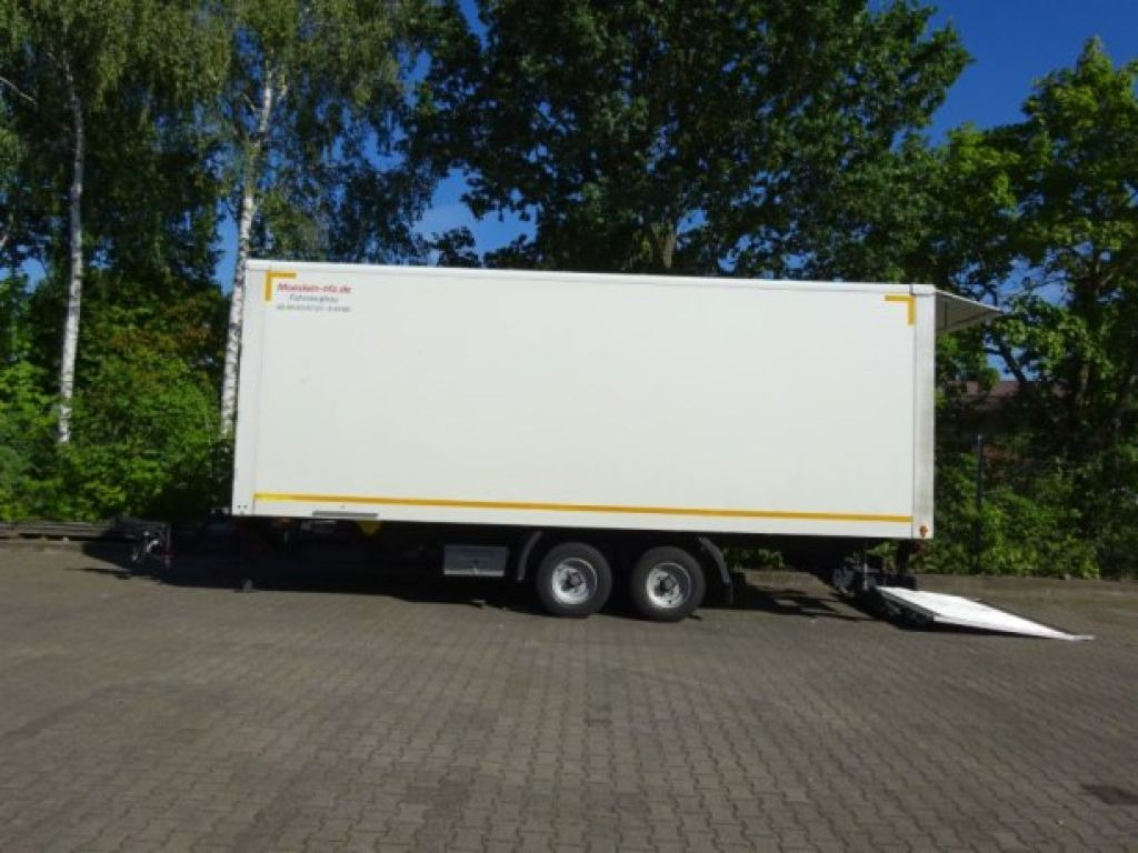 Möslein TKO 105 Schwebheim Tandemkoffer, Ladebordwand + Durchladbar - Closed box trailer: picture 2 Möslein TKO 105 Schwebheim Tandemkoffer, Ladebordwand + Durchladbar - Closed box trailer: picture 2