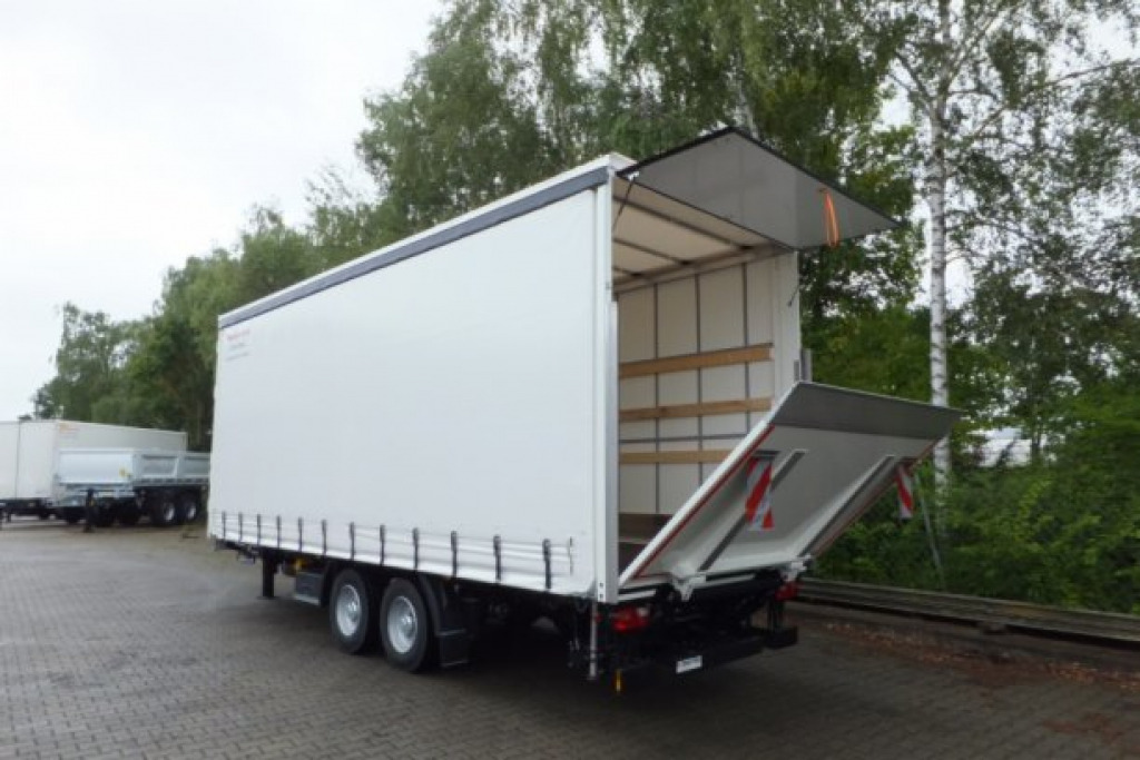 Möslein TPS 11 DL 7,30 neuer Planenanhänger, Ladebordwand + Durchladbar - Curtainsider trailer: picture 2 Möslein TPS 11 DL 7,30 neuer Planenanhänger, Ladebordwand + Durchladbar - Curtainsider trailer: picture 2