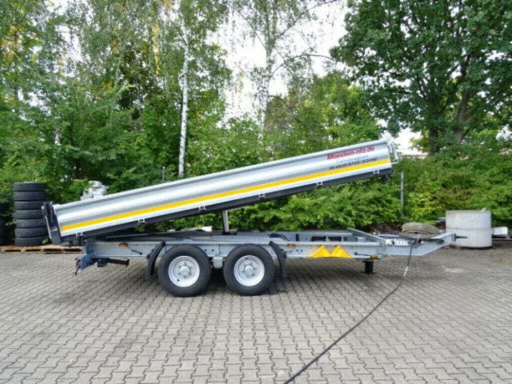 Möslein neuer Tandem 3- Seitenkipper Tieflader-- Neufah - Tipper trailer: picture 2 Möslein neuer Tandem 3- Seitenkipper Tieflader-- Neufah - Tipper trailer: picture 2