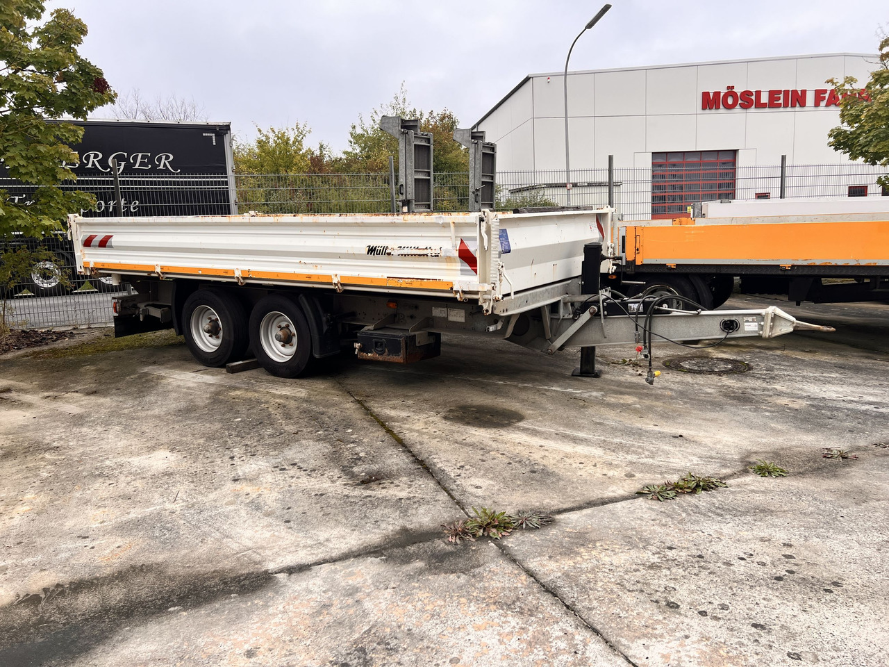 Müller Mitteltal KA-TA-R 11,9 Tandemkipper- Tieflader - Tipper trailer: picture 1 Müller Mitteltal KA-TA-R 11,9 Tandemkipper- Tieflader - Tipper trailer: picture 1