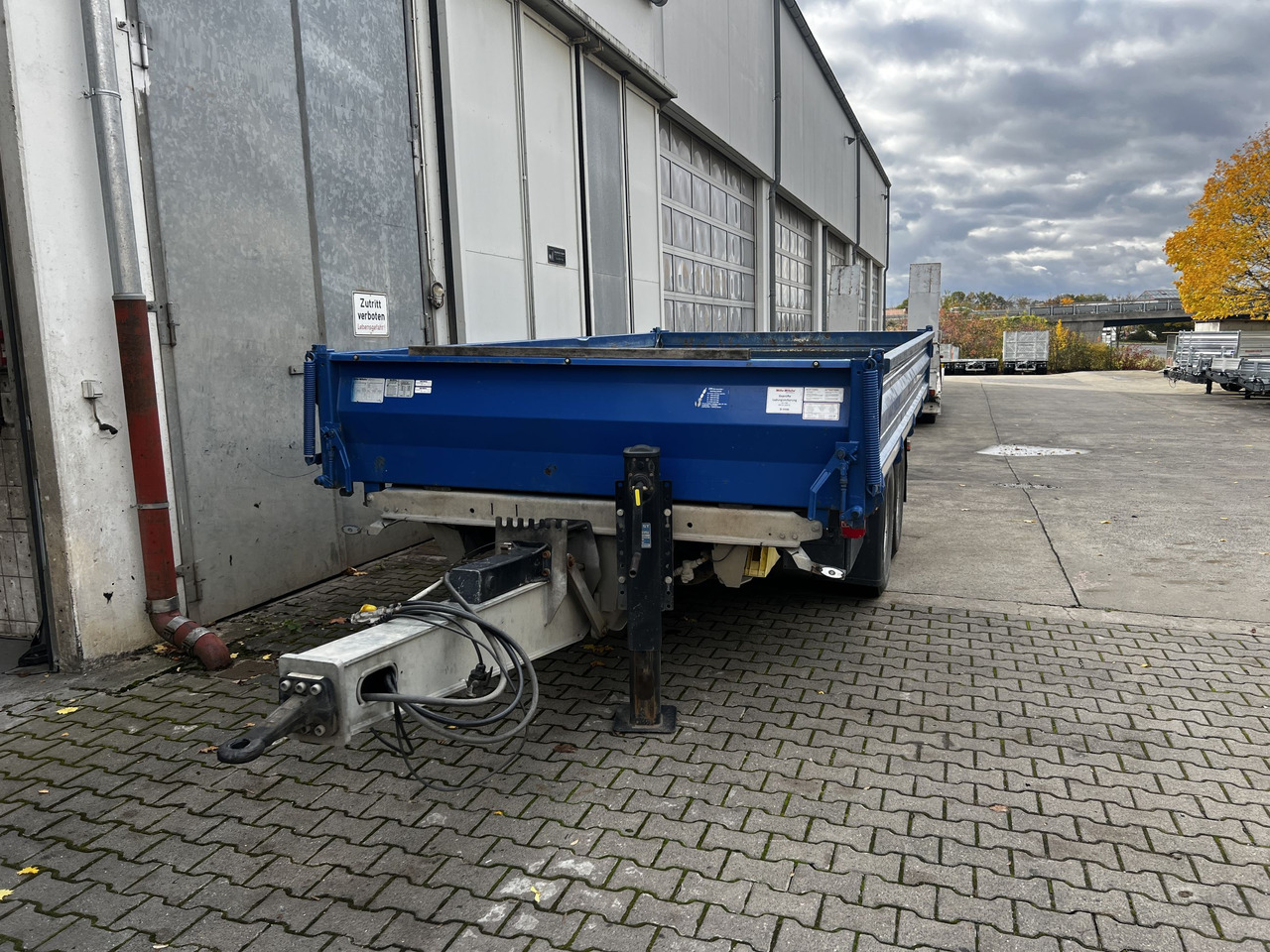 Müller Mitteltal TA-2  14,4 t Tandemkipper, Breitbereifung - Tipper trailer: picture 5 Müller Mitteltal TA-2  14,4 t Tandemkipper, Breitbereifung - Tipper trailer: picture 5