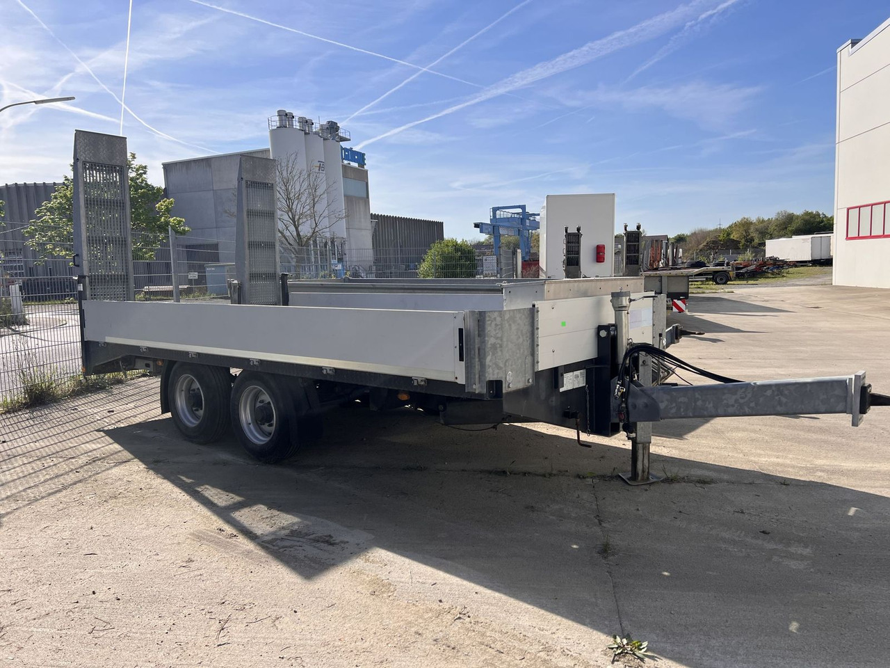 Low loader trailer Tandemtieflader, wenig Benutzt: picture 1
