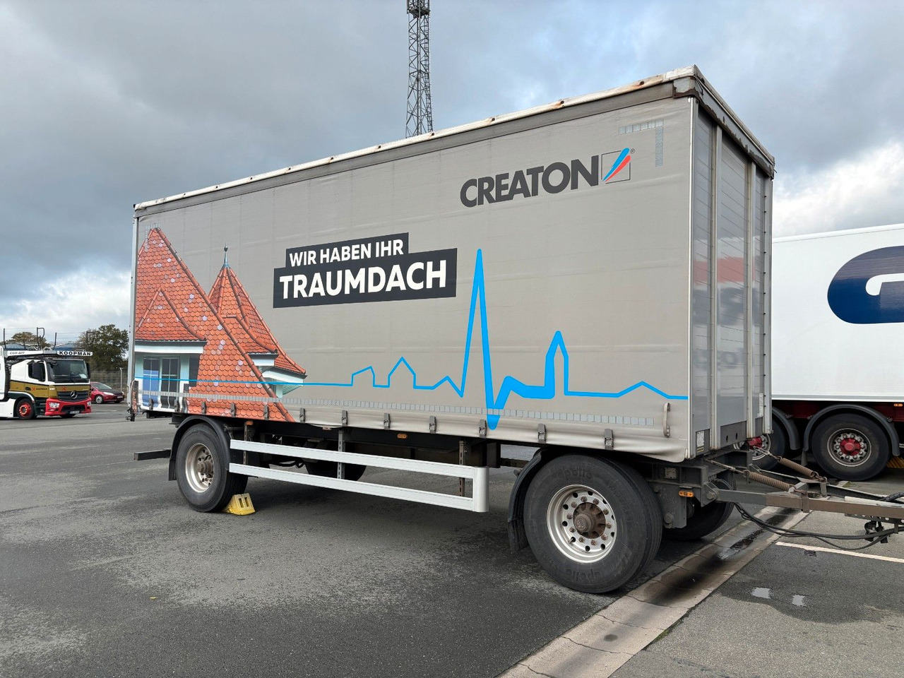 AZP18 Plane + Staplerhalterung - Curtainsider trailer: picture 5 AZP18 Plane + Staplerhalterung - Curtainsider trailer: picture 5