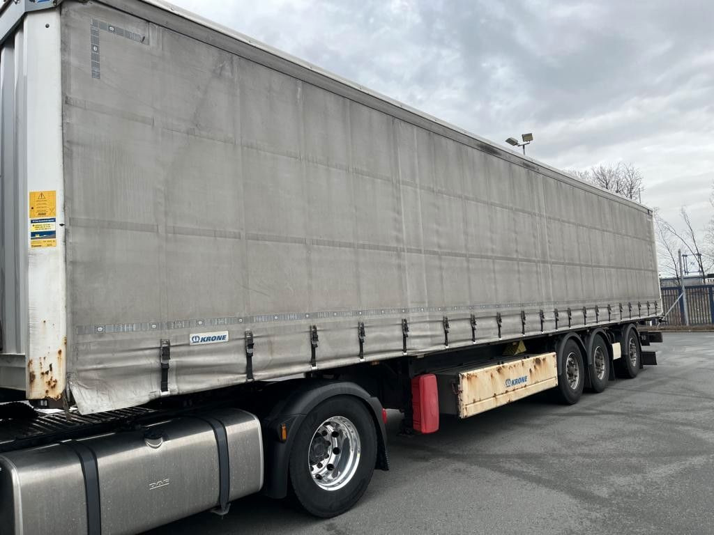Krone SD Plane Stapleraufnahme Lenkachse - Curtainsider semi-trailer: picture 4 Krone SD Plane Stapleraufnahme Lenkachse - Curtainsider semi-trailer: picture 4