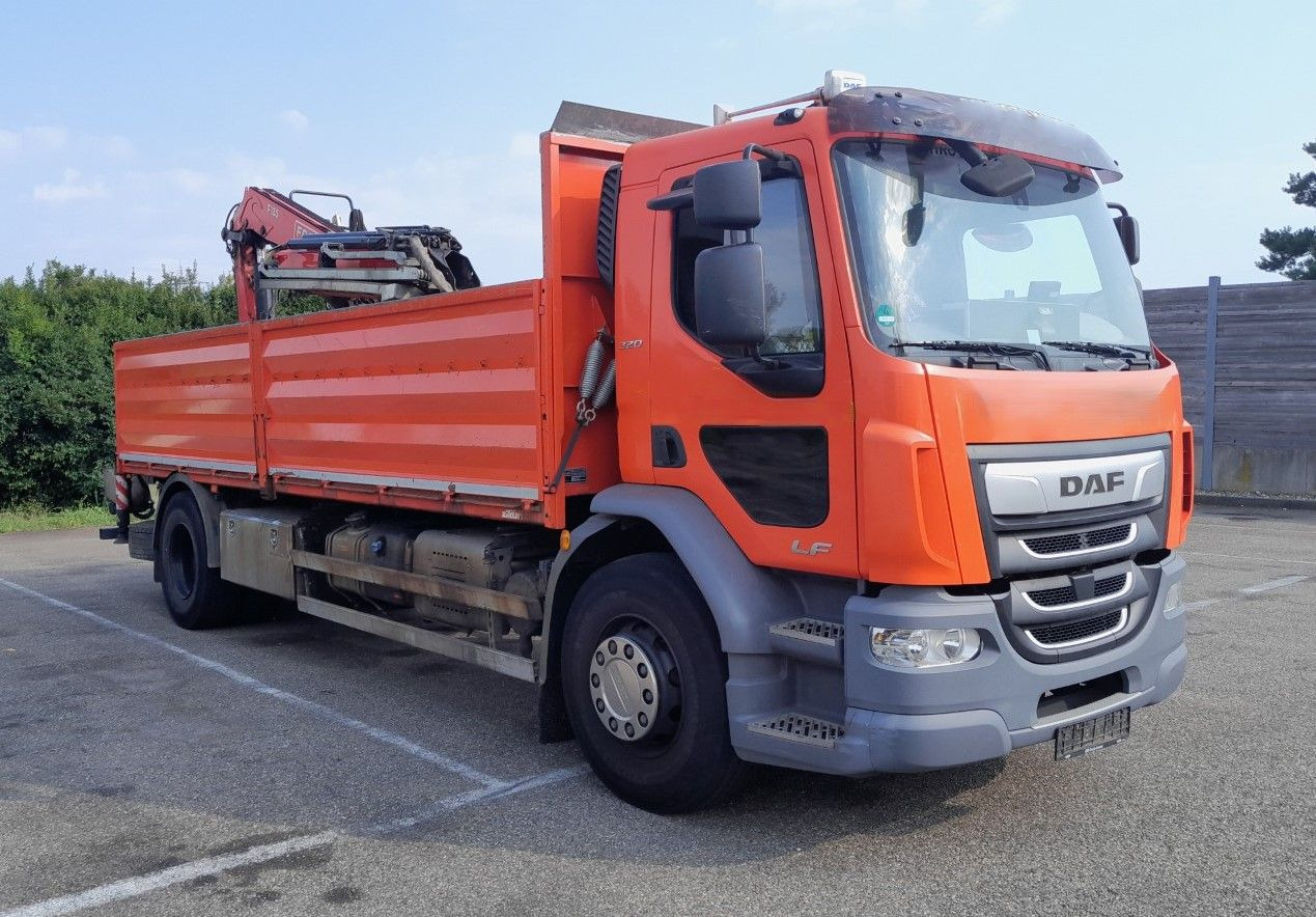 DAF FA LF 320 19t Fassi Kran - Dropside/ Flatbed truck, Crane truck: picture 3 DAF FA LF 320 19t Fassi Kran - Dropside/ Flatbed truck, Crane truck: picture 3