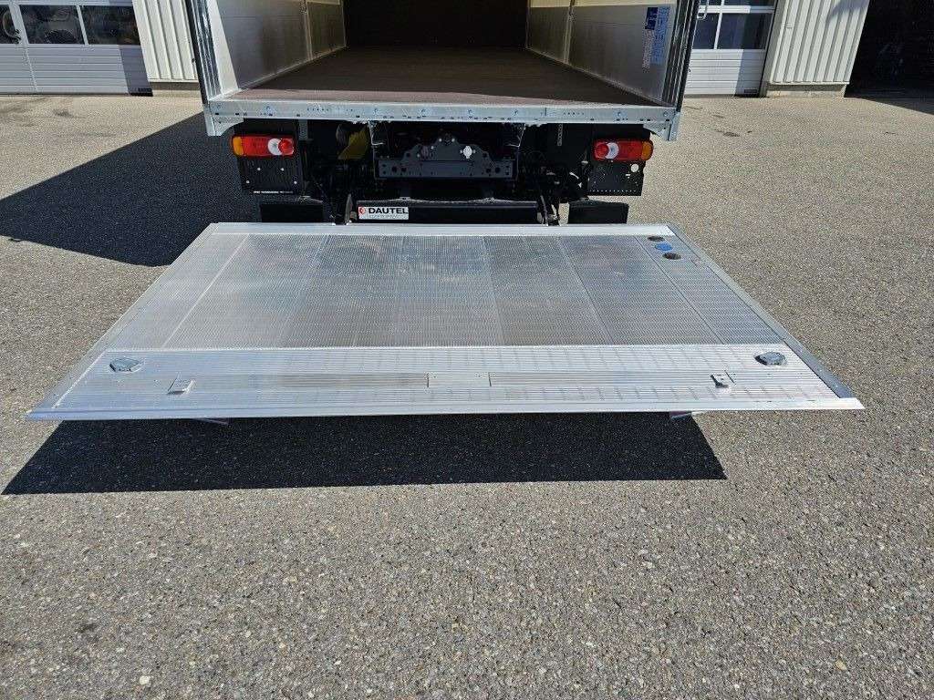 New Curtainsider truck DAF LF 210 7,49t Spier Pritsche-Plane LBW Tageszulas DAF FA LF 210 08t Spier Pritsche mit LBW: picture 12