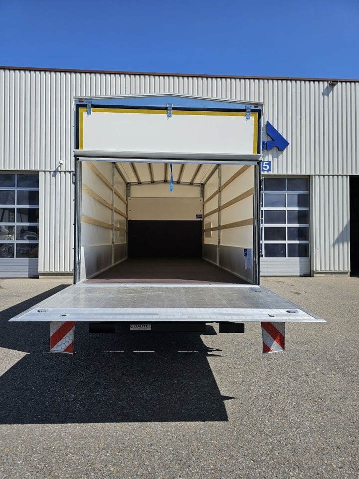 New Curtainsider truck DAF LF 210 7,49t Spier Pritsche-Plane LBW Tageszulas DAF FA LF 210 08t Spier Pritsche mit LBW: picture 11