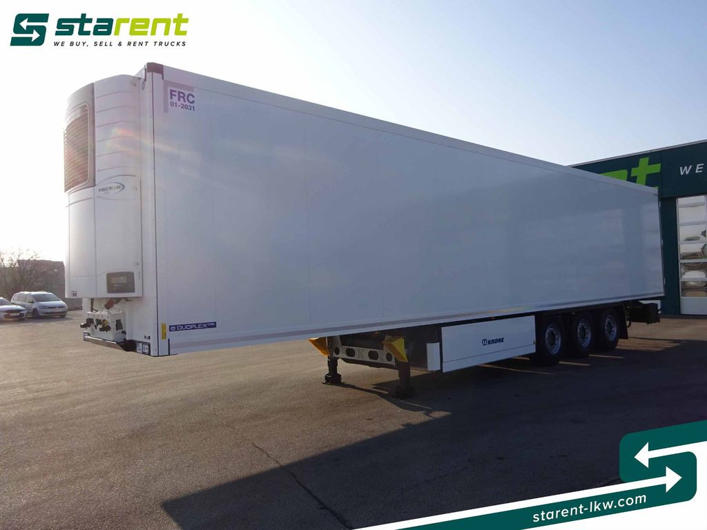 Krone Thermotrailer Carrier Vector 1550, Zurrleisten - Refrigerator semi-trailer: picture 1 Krone Thermotrailer Carrier Vector 1550, Zurrleisten - Refrigerator semi-trailer: picture 1