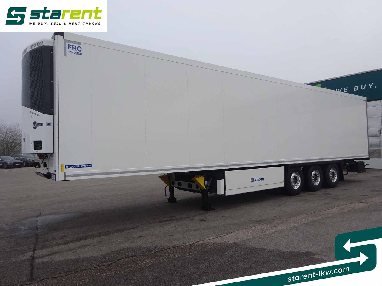 Krone Thermotrailer ThermoKing SLXi300, Doppelstock Krone Tiefkühler TK SLXi300 Doppelstock Blumenbreit - Refrigerator semi-trailer: picture 4 Krone Thermotrailer ThermoKing SLXi300, Doppelstock Krone Tiefkühler TK SLXi300 Doppelstock Blumenbreit - Refrigerator semi-trailer: picture 4