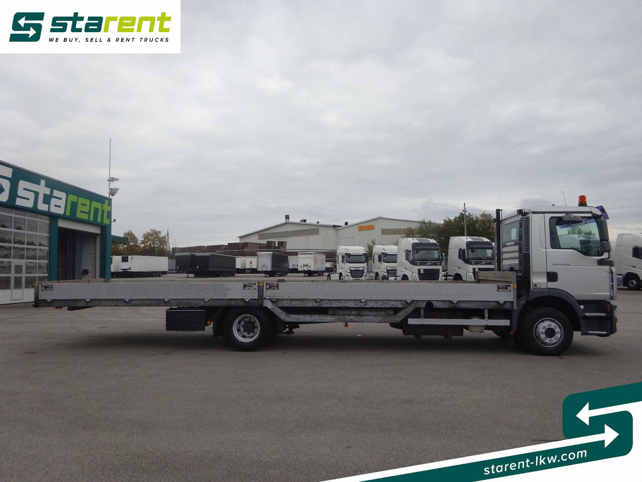 Tow truck MAN TGM 12.280, Fahrzeugtransporter, kippbar: picture 9