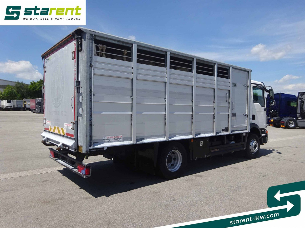 MAN TGM 15.290 Viehtransporter, Scheuwimmer Aufbau - Horse truck: picture 5 MAN TGM 15.290 Viehtransporter, Scheuwimmer Aufbau - Horse truck: picture 5